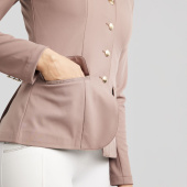 Competition Jacket MoBlair Softshell Champagne Crystals Blush Competition Jacket MoBlair Softshell Champagne Crystals Blush
