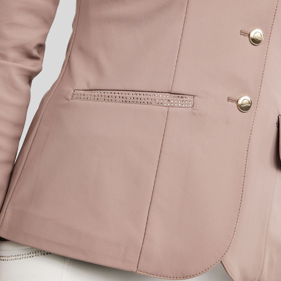 Competition Jacket MoBlair Softshell Champagne Crystals Blush