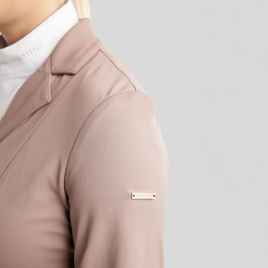 Competition Jacket MoBlair Softshell Champagne Crystals Blush