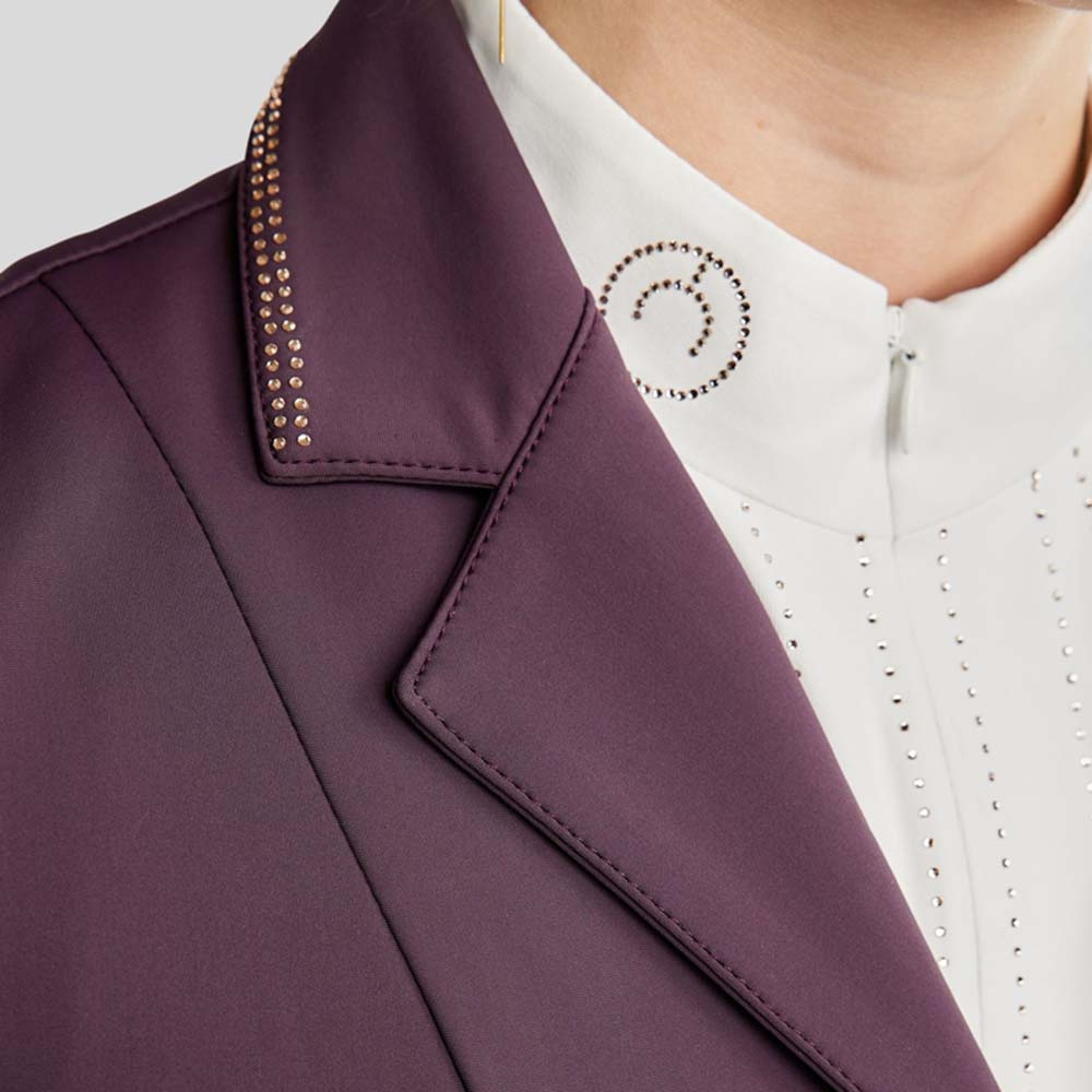 Competition Jacket MoBlair Softshell Champagne Crystals Fig
