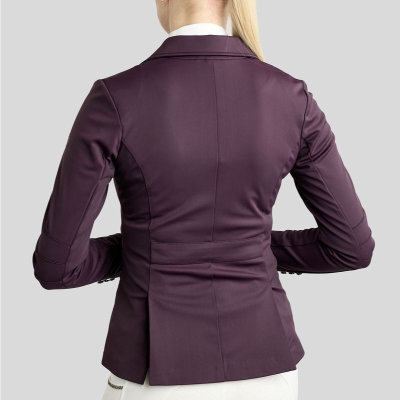 Competition Jacket MoKira Softshell Gun Metal Crystals Fig