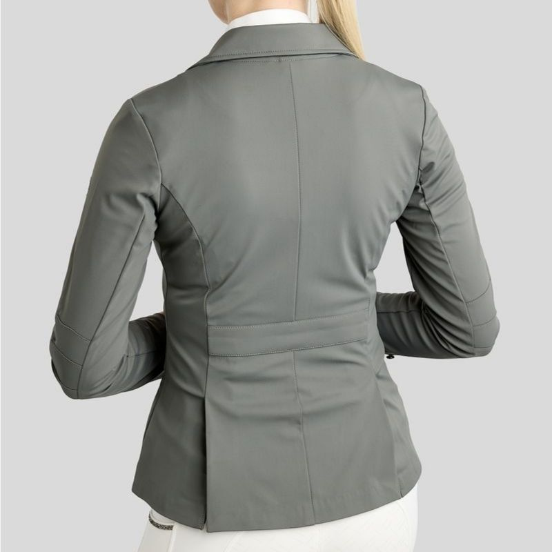Competition Jacket MoKira Softshell Gun Metal Crystals Grey