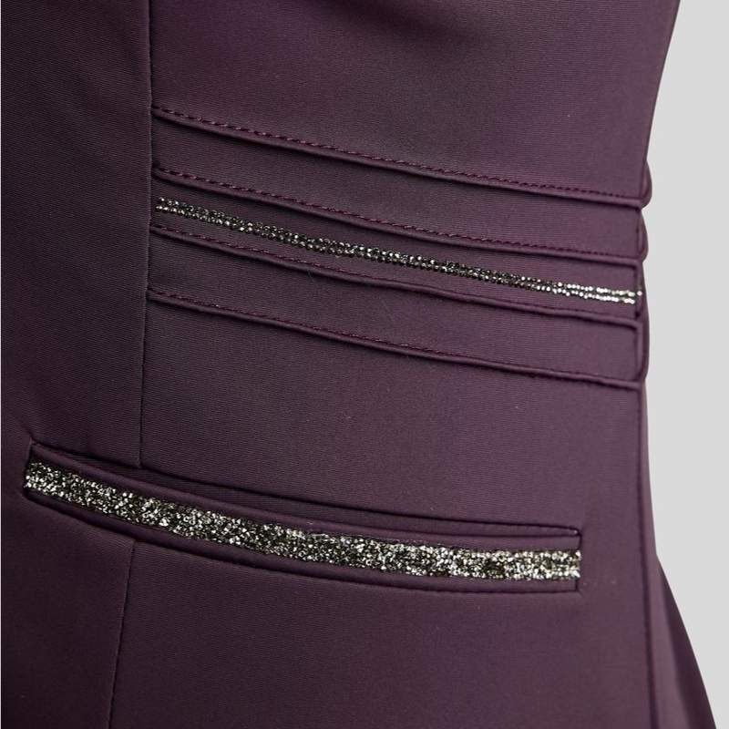 Competition Jacket MoKelly Softshell Gun Metal Crystals Fig
