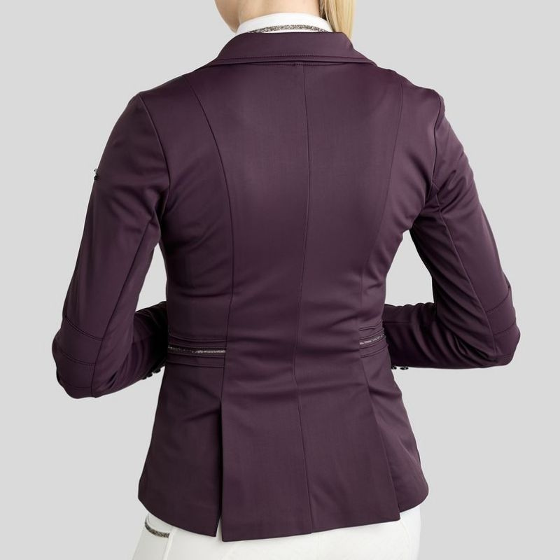 Competition Jacket MoKelly Softshell Gun Metal Crystals Fig