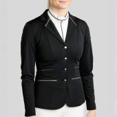 Competition Jacket MoKelly Softshell Gun Metal Crystals Black Competition Jacket MoKelly Softshell Gun Metal Crystals Black