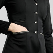Competition Jacket MoKelly Softshell Gun Metal Crystals Black Competition Jacket MoKelly Softshell Gun Metal Crystals Black