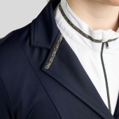 Competition Jacket MoKelly Softshell Gun Metal Crystals Navy Blue Competition Jacket MoKelly Softshell Gun Metal Crystals Navy Blue