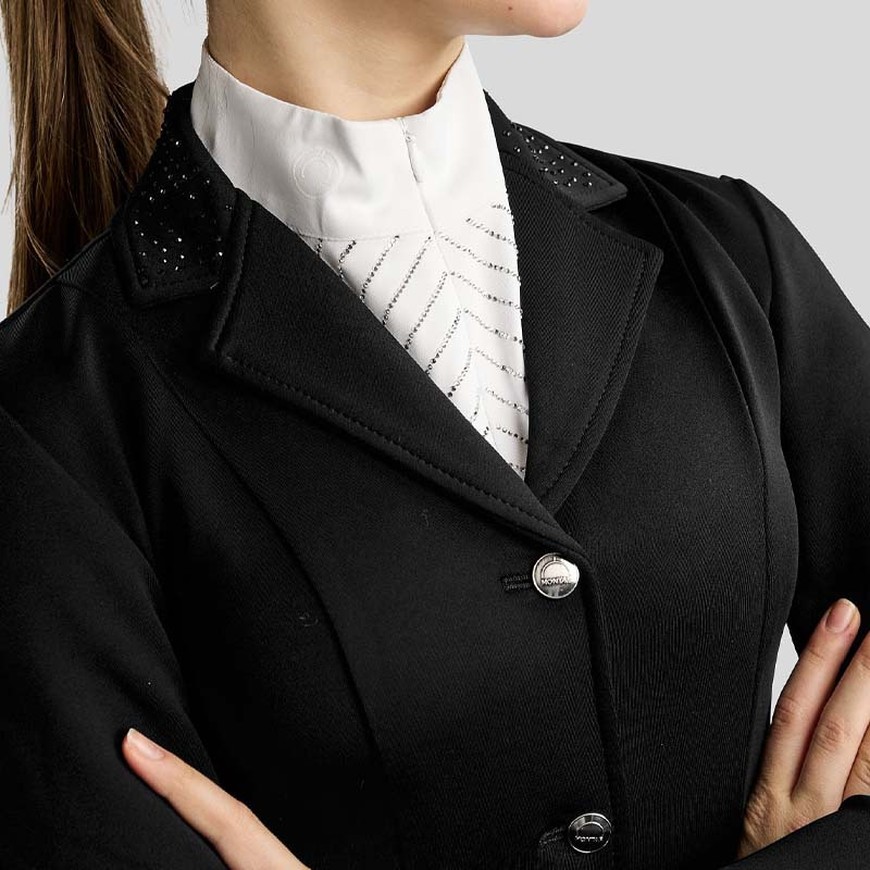 Competition Jacket Kids/Junior Crystals Black