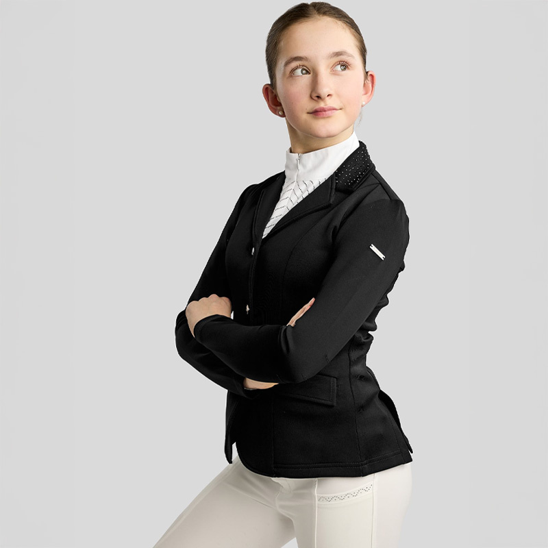 Competition Jacket Kids/Junior Crystals Black