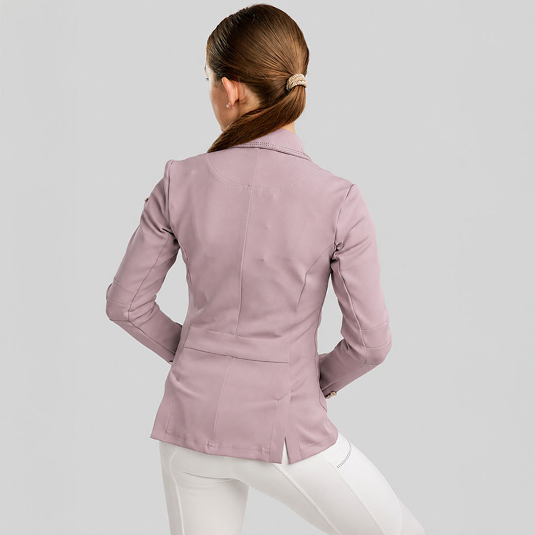 Competition Jacket Kids/Junior MoBlair Champagne Crystals Cheeky Pink