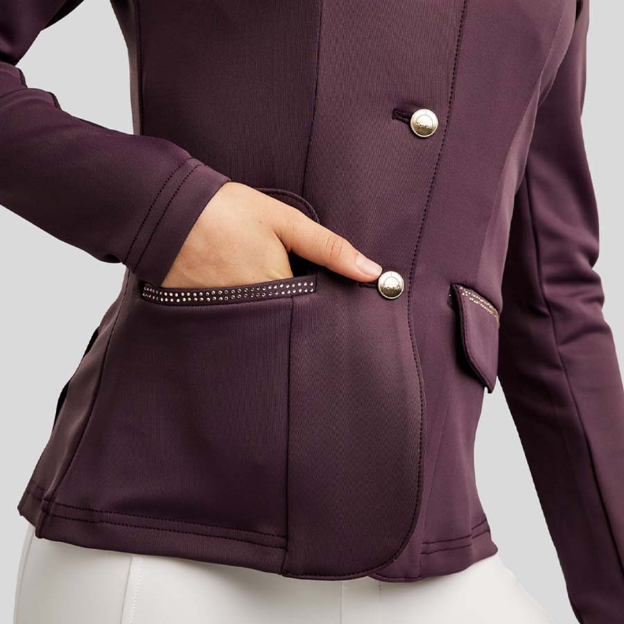 Competition Jacket Kids/Junior MoBlair Champagne Crystals Fig