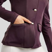 Competition Jacket Kids/Junior MoBlair Champagne Crystals Fig Competition Jacket Kids/Junior MoBlair Champagne Crystals Fig