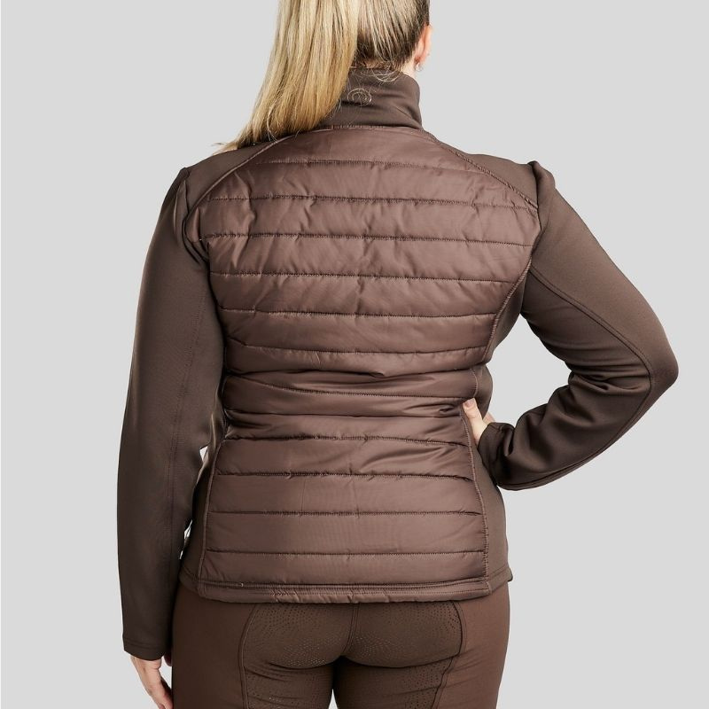 Hybrid Jacket Emma Softshell Curve Brown