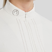 Competition Top MoVioletta Champagne Crystals White Competition Top MoVioletta Champagne Crystals White