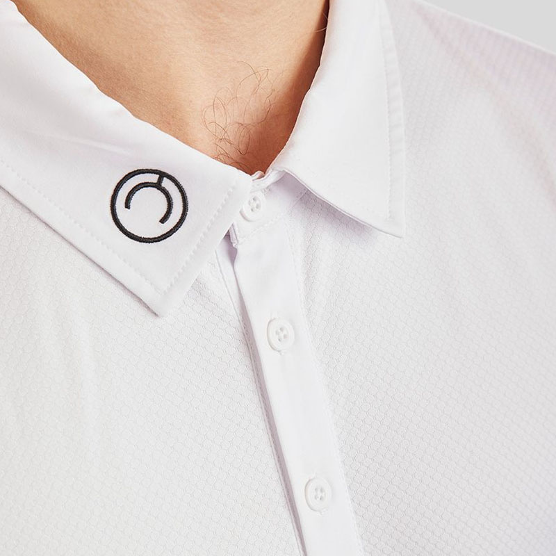 Men's Competition Shirt MoWill Long Sleeve White