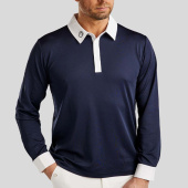 Men's Competition Shirt MoWill Long Sleeve Navy Blue Men's Competition Shirt MoWill Long Sleeve Navy Blue