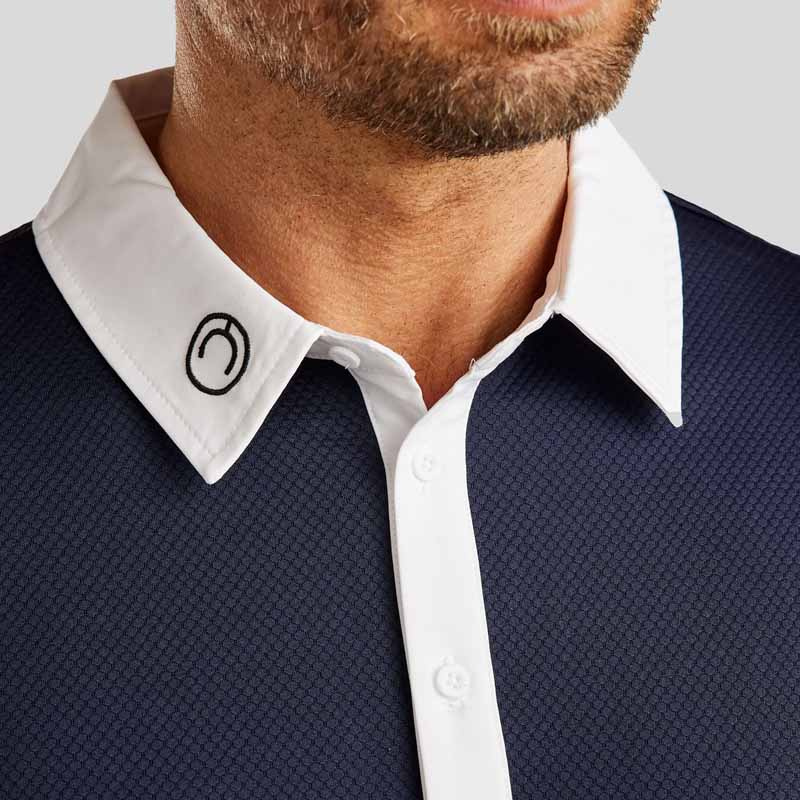 Men's Competition Shirt MoWill Long Sleeve Navy Blue