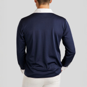 Men's Competition Shirt MoWill Long Sleeve Navy Blue Men's Competition Shirt MoWill Long Sleeve Navy Blue