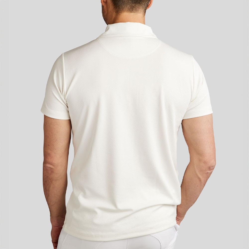 Men's Competition Shirt MoWill Short Sleeve White