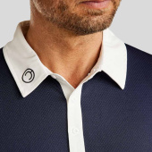 Men's Competition Shirt MoWill Short Sleeve Navy Blue Men's Competition Shirt MoWill Short Sleeve Navy Blue