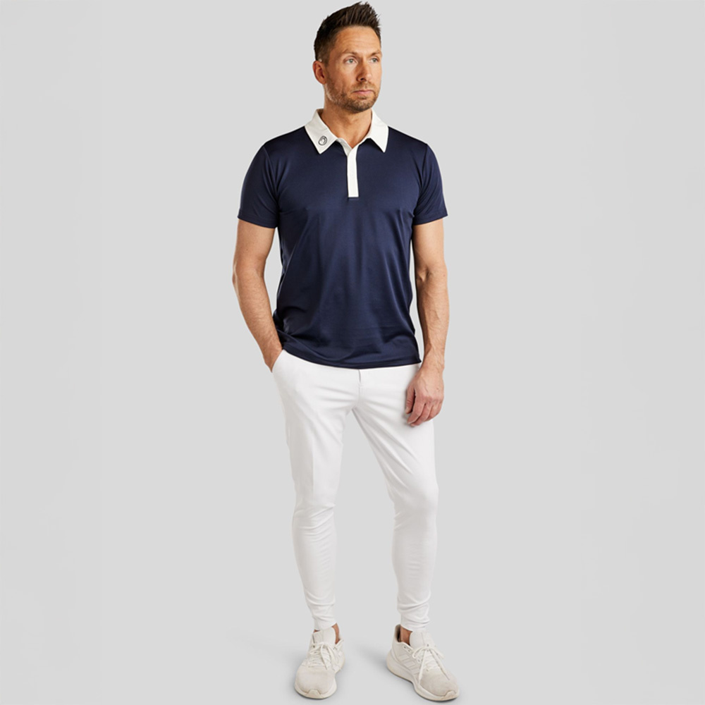Men's Competition Shirt MoWill Short Sleeve Navy Blue