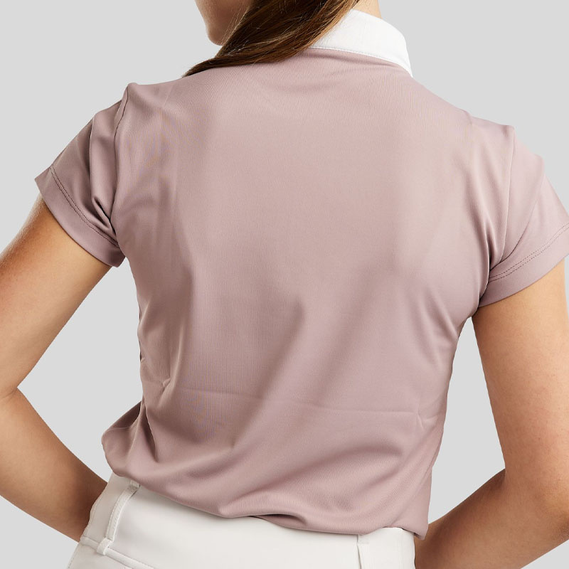 Competition Top Kids/Junior MoSparkle Champagne Crystals Blush