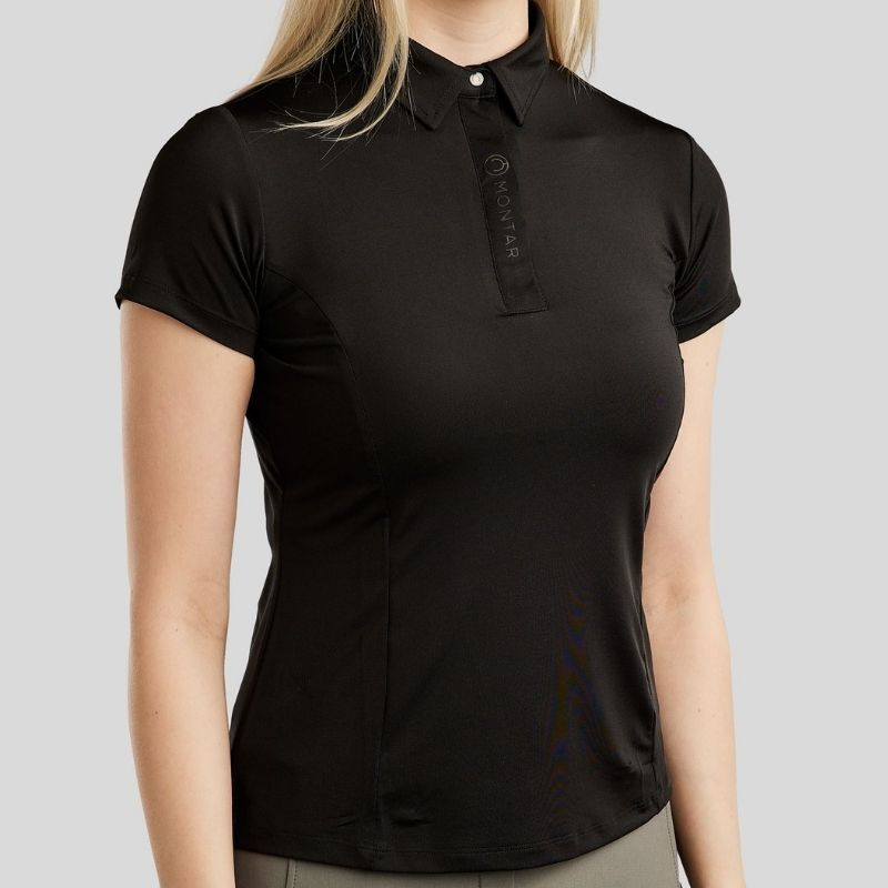 Polo Shirt Clubwear Black