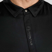 Men's Polo Shirt Clubwear Black Men's Polo Shirt Clubwear Black