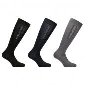 Riding Socks 3-pack Black/Navy/Gray