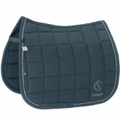 Dressage Saddle Pad Biq Square Sparkle Classic Sports Green Dressage Saddle Pad Biq Square Sparkle Classic Sports Green