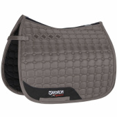 Dressage Saddle Pad Glossy Compact Grey Dressage Saddle Pad Glossy Compact Grey