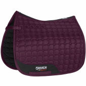 Dressage Saddle Pad Glossy Compact Bordeaux Dressage Saddle Pad Glossy Compact Bordeaux