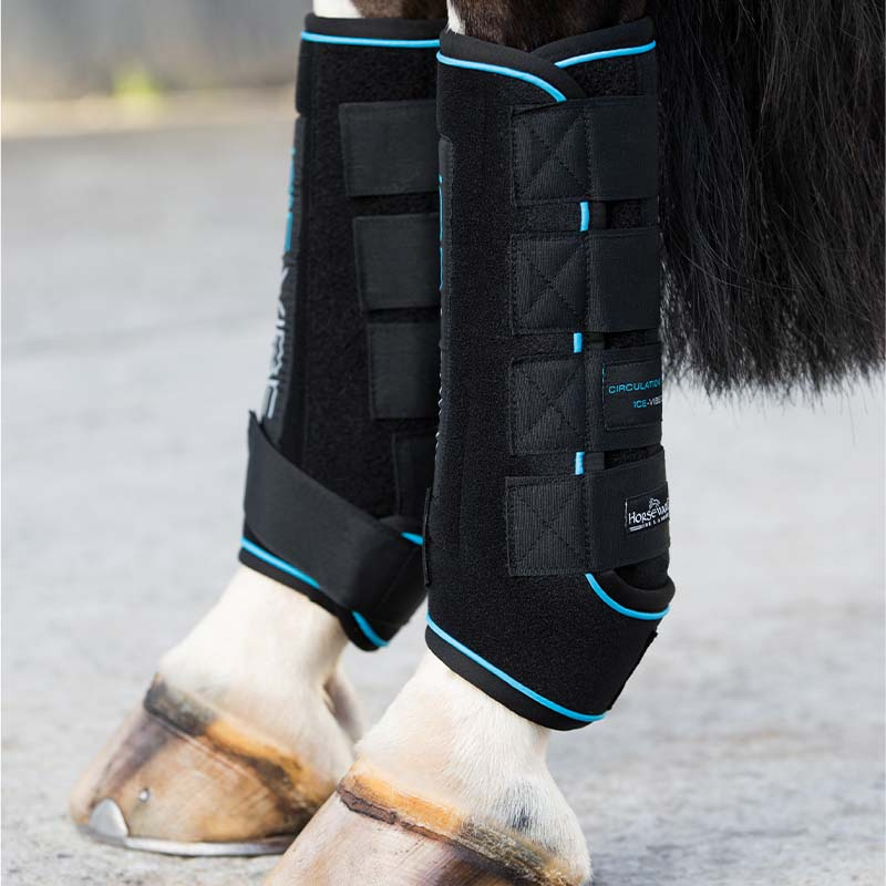 Cooling Boots Ice-Vibe LED Black/Blue