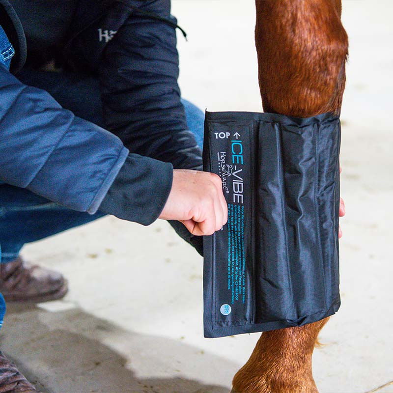 Cooling Boots Ice-Vibe LED Black/Blue