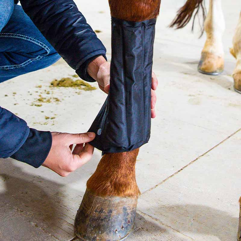 Cooling Boots Ice-Vibe LED Black/Blue