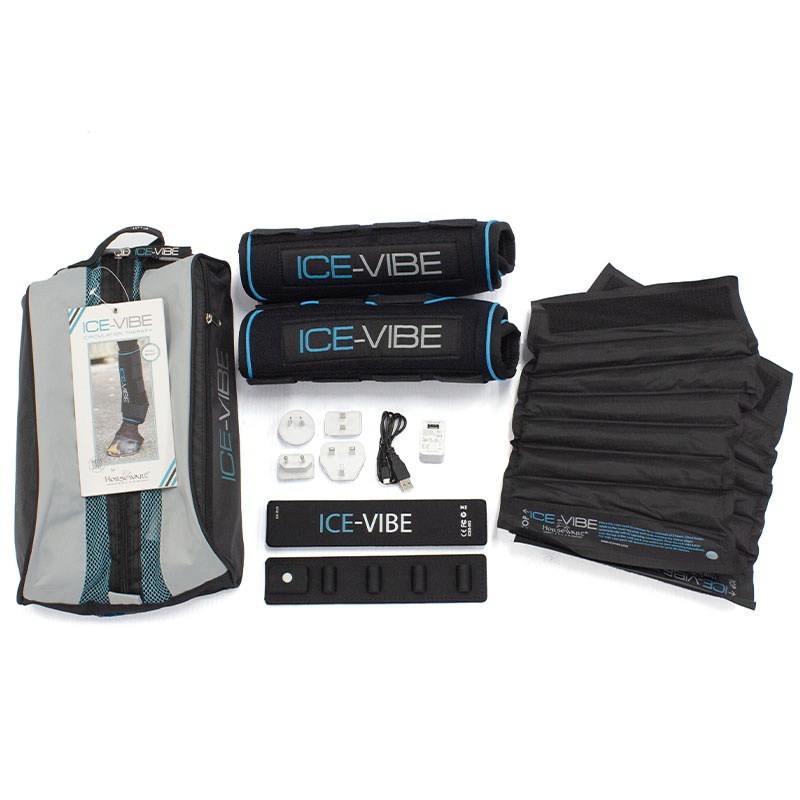 Cooling Boots Ice-Vibe LED Black/Blue
