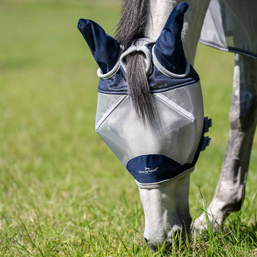 Fly Veil Shield Navy/Silver