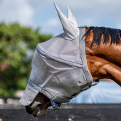 Rambo Plus Fly Mask Grey Rambo Plus Fly Mask Grey