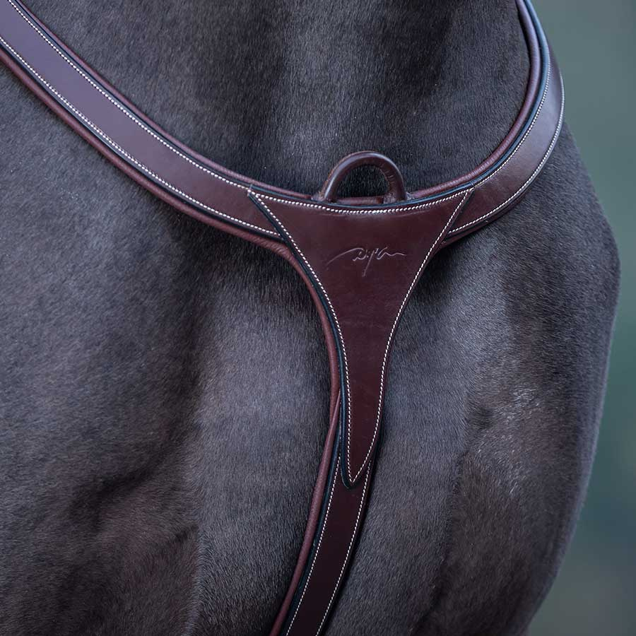 Breastplate with Long Bridge DC Brown