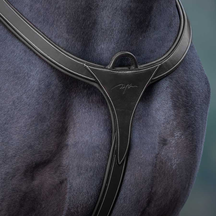 Breastplate with Long Bridge DC Black