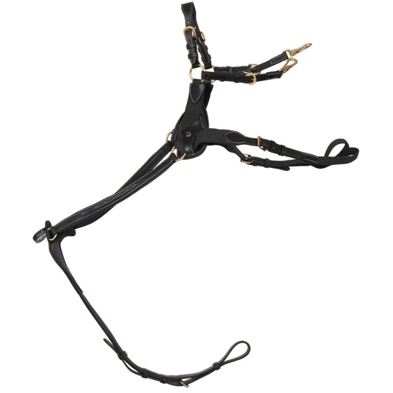 5-point Breastplate Elastic Dyon Collection Black