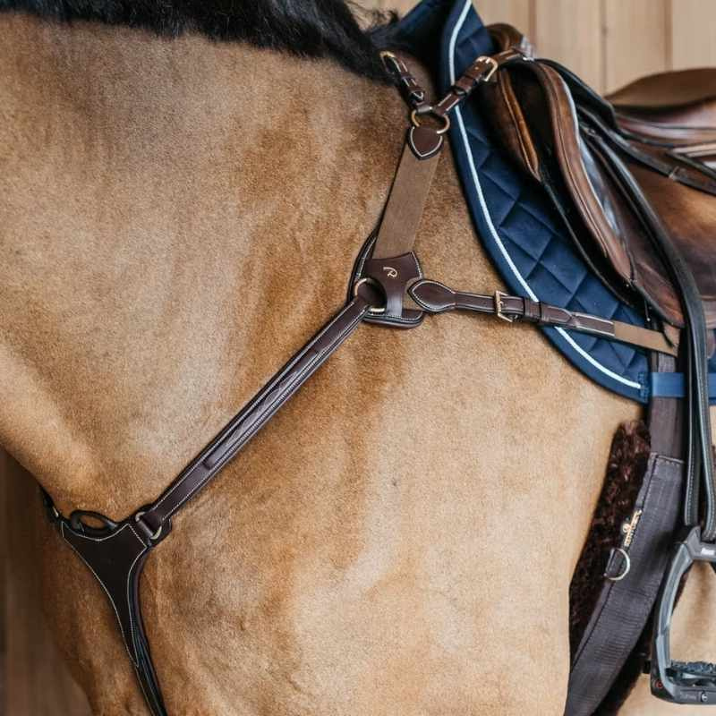 5-point Breastplate Elastic Dyon Collection Brown