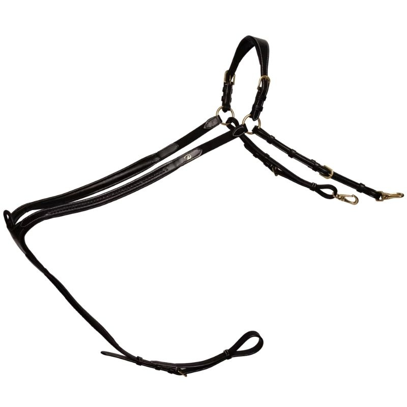 Breastplate Plaited Dyon Collection Black