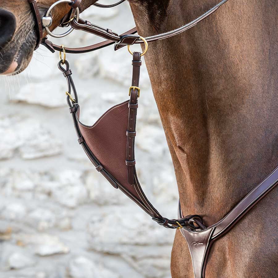Short Martingale Soft Bib DC Brown