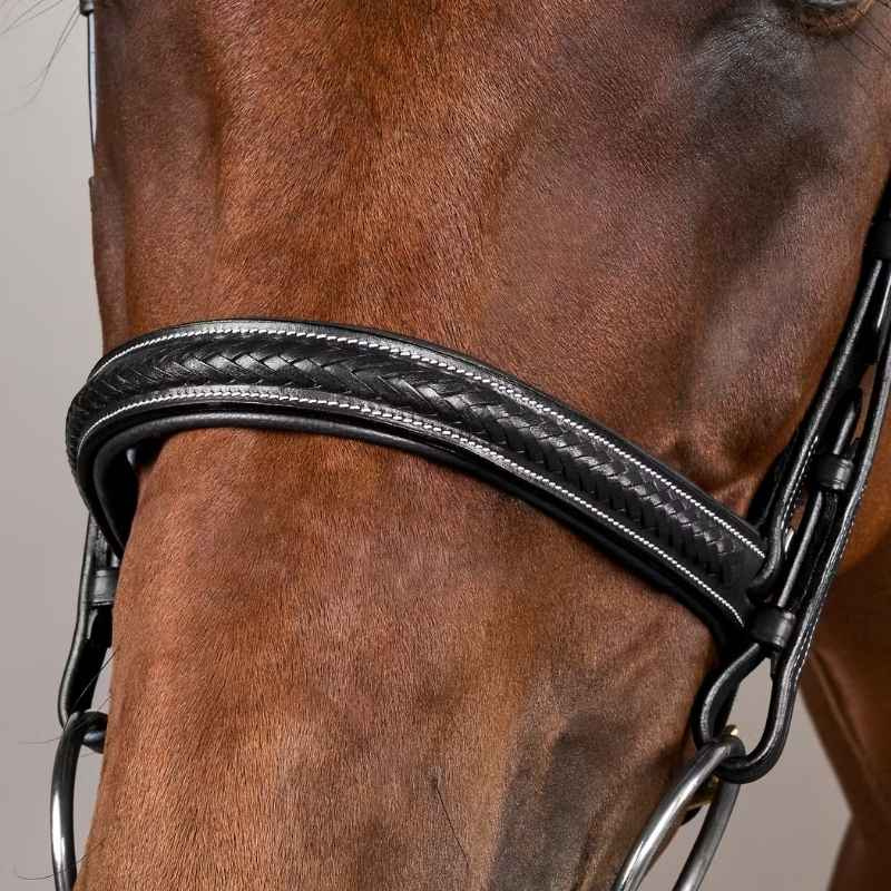 Bridle without Flash Plaited Dyon Collection Black