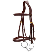 Bridle without Flash Plaited Dyon Collection Brown Bridle without Flash Plaited Dyon Collection Brown