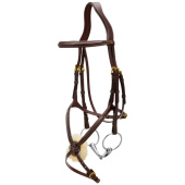 Figure 8 Noseband Bridle Dyon Collection Brown Figure 8 Noseband Bridle Dyon Collection Brown