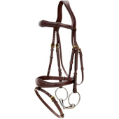 Anatomical Combination Bridle DC Brown Anatomical Combination Bridle DC Brown
