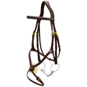Figure 8 Noseband Bridle Plaited Dyon Collection Brown Figure 8 Noseband Bridle Plaited Dyon Collection Brown