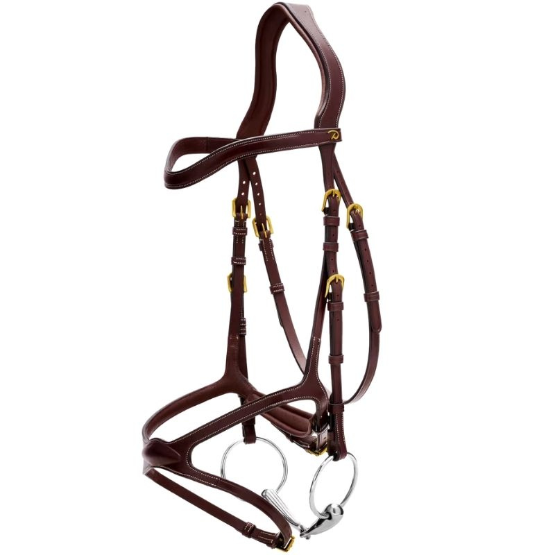 X-Fit Anatomical Bridle DC Brown